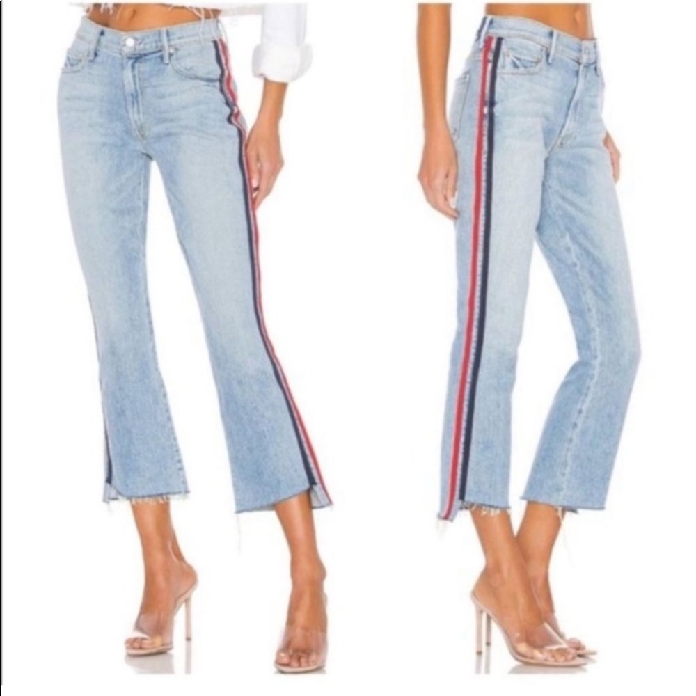 Mother Superior The Insider Crop Step Fray Jean - Size 26 Size 2